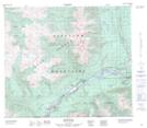 103P01 Kitwanga Topographic Map Thumbnail 1:50,000 scale