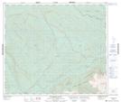 103P10 Cranberry River Topographic Map Thumbnail 1:50,000 scale