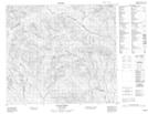 103P16 Kuldo Creek Topographic Map Thumbnail 1:50,000 scale