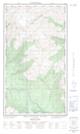 104A06E Bell-Irving River Topographic Map Thumbnail 1:50,000 scale