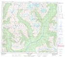 104A13 Mount Alger Topographic Map Thumbnail 1:50,000 scale
