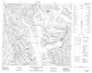 104B08 Frank Mackie Glacier Topographic Map Thumbnail 1:50,000 scale