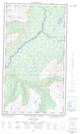 104B16W Bob Quinn Lake Topographic Map Thumbnail 1:50,000 scale