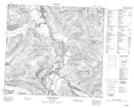 104G04 Flood Glacier Topographic Map Thumbnail 1:50,000 scale