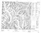 104G06 Scud Glacier Topographic Map Thumbnail 1:50,000 scale