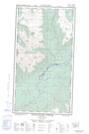104G14W Telegraph Creek Topographic Map Thumbnail 1:50,000 scale