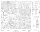 104H11 Eaglenest Creek Topographic Map Thumbnail 1:50,000 scale