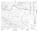 104H14 Cullivan Creek Topographic Map Thumbnail 1:50,000 scale