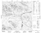 104I06 Snowdrift Creek Topographic Map Thumbnail 1:50,000 scale