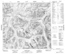 104I09 Cassiar River Topographic Map Thumbnail