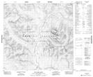 104I10 Two Fish Creek Topographic Map Thumbnail 1:50,000 scale