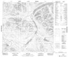 104I11 Hard Lake Topographic Map Thumbnail 1:50,000 scale