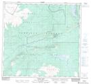 104J08 Dease Lake Topographic Map Thumbnail 1:50,000 scale