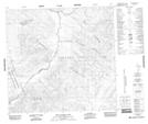 104K10 King Salmon Lake Topographic Map Thumbnail 1:50,000 scale