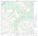 104M10 Warm Creek Topographic Map Thumbnail 1:50,000 scale