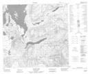 104N04 Sloko Lake Topographic Map Thumbnail