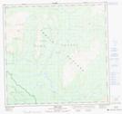 104N06 Dixie Lake Topographic Map Thumbnail 1:50,000 scale