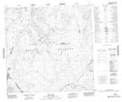 104N07 Bell Lake Topographic Map Thumbnail 1:50,000 scale