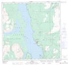 104N12 Atlin Topographic Map Thumbnail 1:50,000 scale