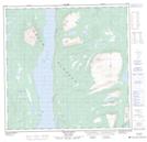 104N13 Mount Minto Topographic Map Thumbnail 1:50,000 scale