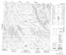 104O04 Chismaina Lake Topographic Map Thumbnail 1:50,000 scale
