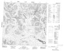 104O11 Klinkit Lake Topographic Map Thumbnail 1:50,000 scale