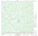 105A01 Blind Lake Topographic Map Thumbnail 1:50,000 scale
