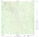 105A07 Tom Lake Topographic Map Thumbnail 1:50,000 scale