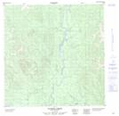 105A08 Sunrise Creek Topographic Map Thumbnail 1:50,000 scale