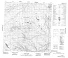 105B14 Scurvy Lakes Topographic Map Thumbnail 1:50,000 scale