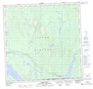 105C01 Morley Lake Topographic Map Thumbnail 1:50,000 scale