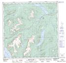 105C05 Squanga Lake Topographic Map Thumbnail 1:50,000 scale