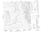 105C08 English Creek Topographic Map Thumbnail 1:50,000 scale