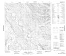 105E01 Boswell Mountain Topographic Map Thumbnail 1:50,000 scale