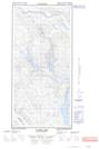 105E14W Claire Lake Topographic Map Thumbnail 1:50,000 scale