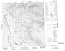 105F02 Hundred Mile Creek Topographic Map Thumbnail 1:50,000 scale
