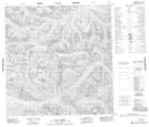 105F04 Falls Creek Topographic Map Thumbnail 1:50,000 scale