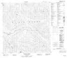105F13 Thomas Creek Topographic Map Thumbnail 1:50,000 scale