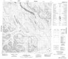 105G08 Wolverine Lake Topographic Map Thumbnail 1:50,000 scale