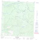 105G11 Mink Creek Topographic Map Thumbnail 1:50,000 scale