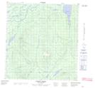 105G15 Fortin Creek Topographic Map Thumbnail 1:50,000 scale