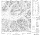 105H07 Tyers River Topographic Map Thumbnail 1:50,000 scale