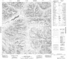 105H10 Anderson Lake Topographic Map Thumbnail 1:50,000 scale