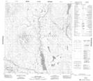 105H12 Leckie Lake Topographic Map Thumbnail