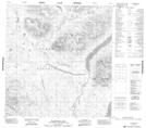 105H13 Mcpherson Lake Topographic Map Thumbnail 1:50,000 scale