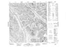 105H16 Tungsten Topographic Map Thumbnail 1:50,000 scale