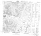 105J05 Chechera Mountain Topographic Map Thumbnail