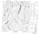 105J06 Jackfish Lake Topographic Map Thumbnail