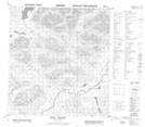 105J08 Wolf Canyon Topographic Map Thumbnail 1:50,000 scale