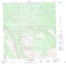 105K04 Mount Atherton Topographic Map Thumbnail 1:50,000 scale